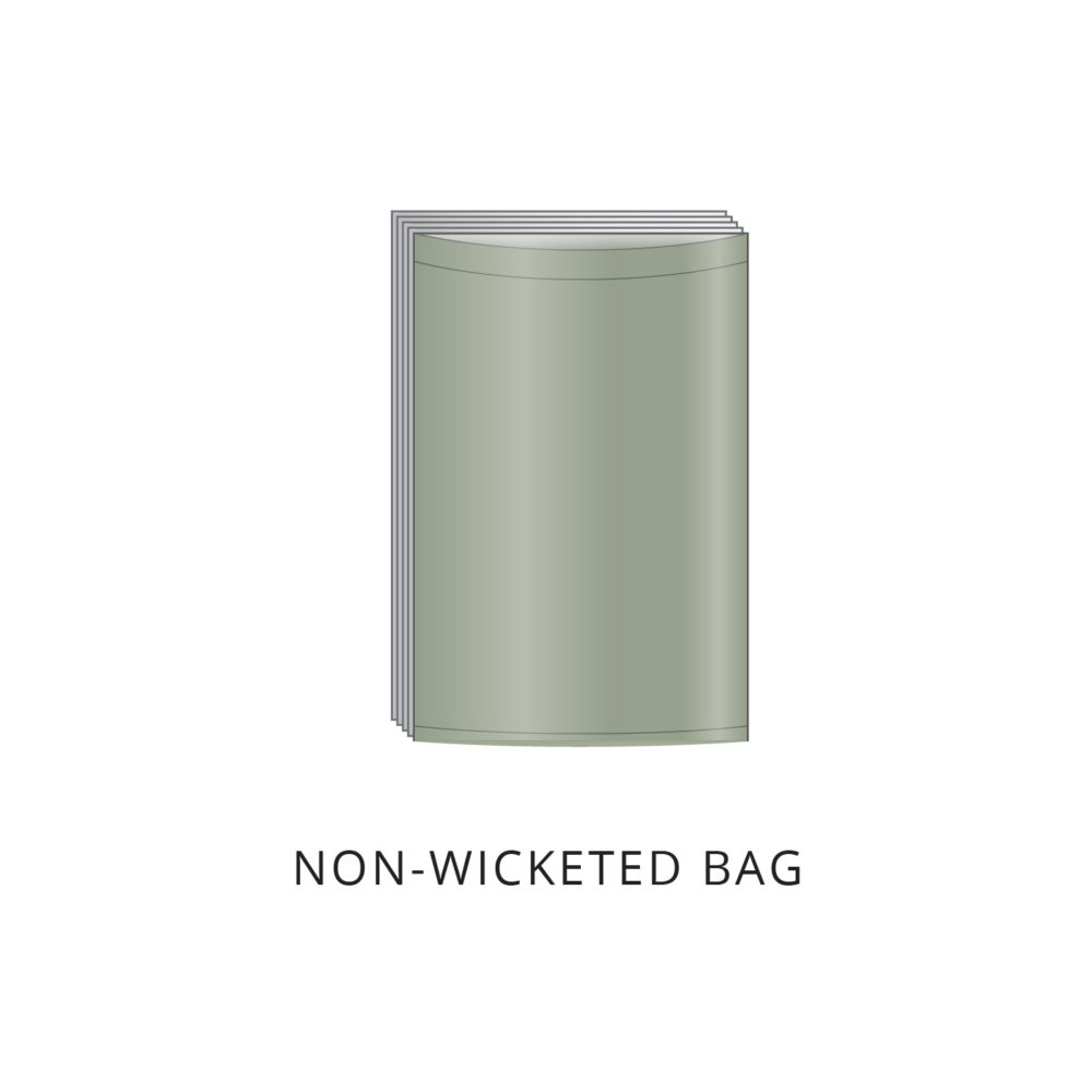 Non-Wicketed Bag