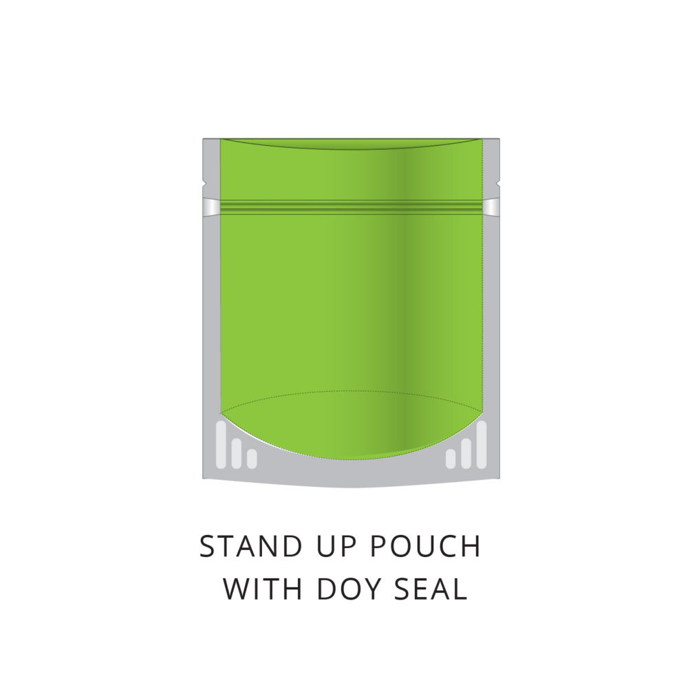 Stand Up Pouch with Doy Seal